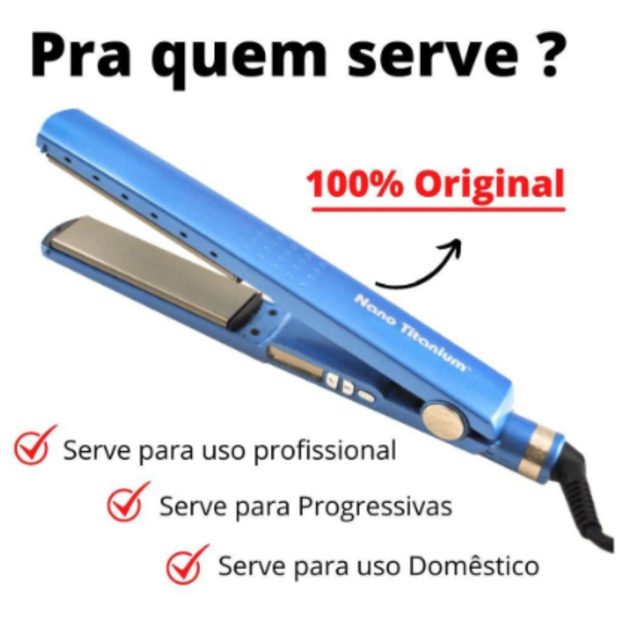 Chapinha Alisadora Nano Titanium