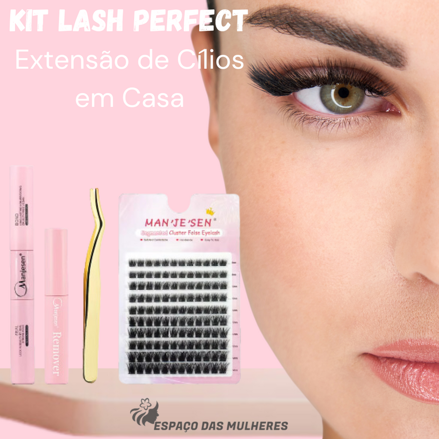 Lash Perfect - Extensão de Cílios em Casa