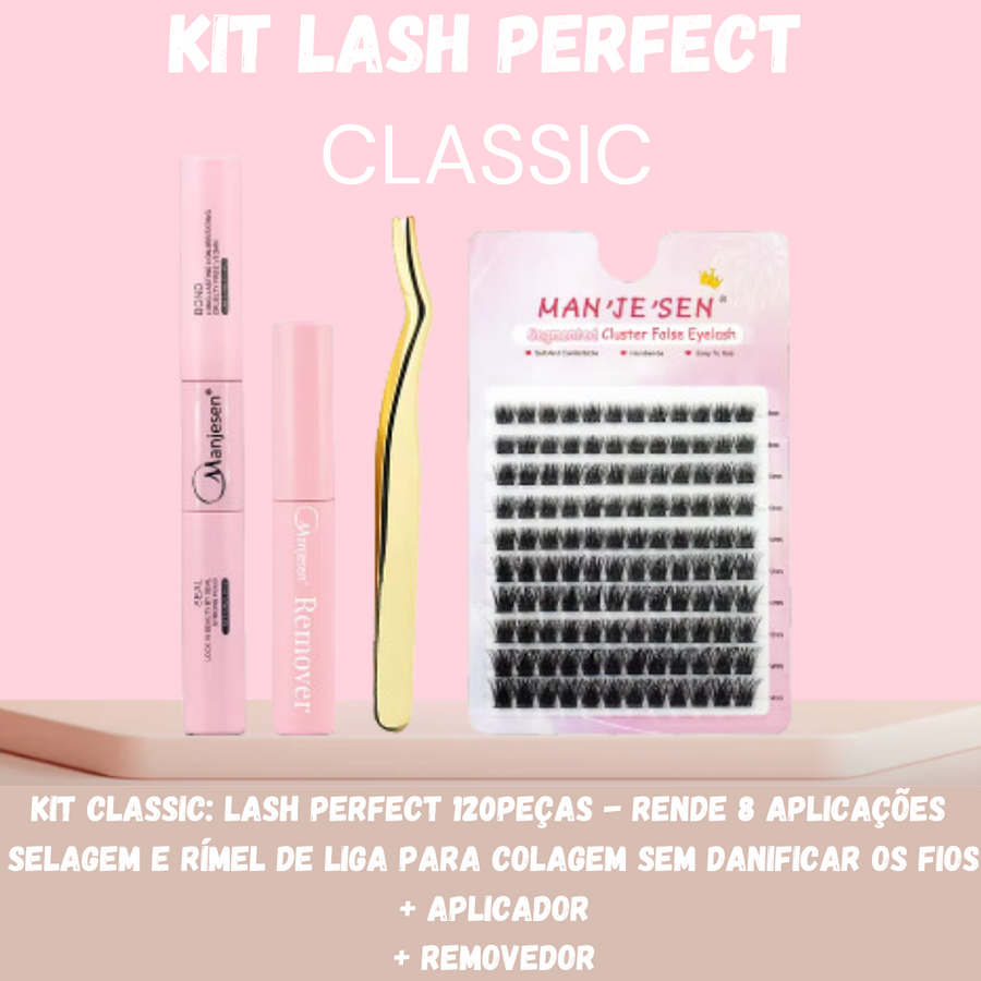 Lash Perfect - Extensão de Cílios em Casa