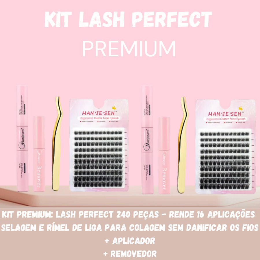 Lash Perfect - Extensão de Cílios em Casa